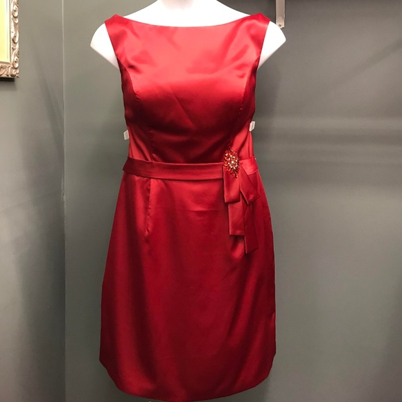 Cocktail red dress - Picture 1 of 2